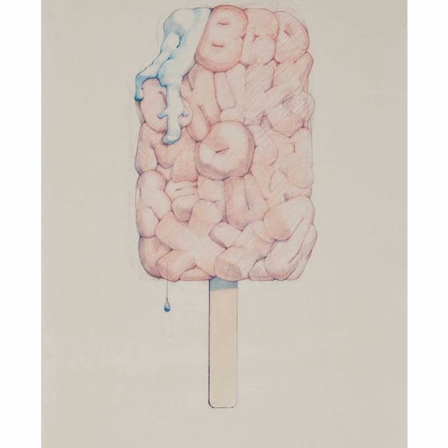 Claes Oldenburg — Алфавит в виде полоски хорошего юмора (А. и с. 69)
