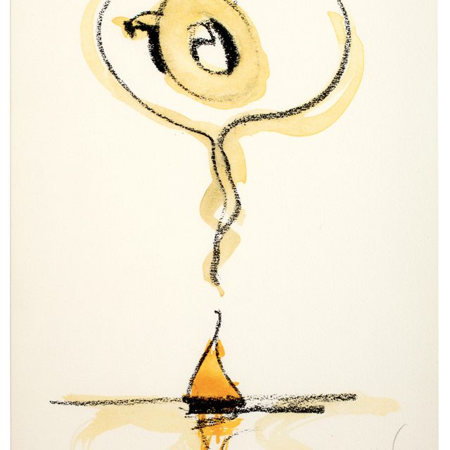 Claes Oldenburg — Парусник, думающий о Q