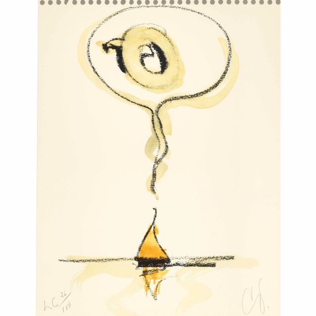 Claes Oldenburg — Парусник, думающий о Q
