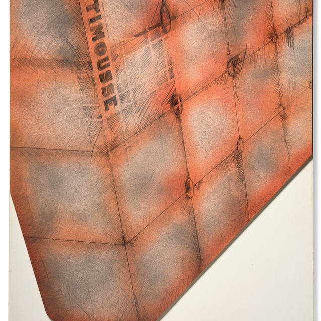 Claes Oldenburg — Исследование для создания уголка матраса (Обзор Парижа: Multimousse)