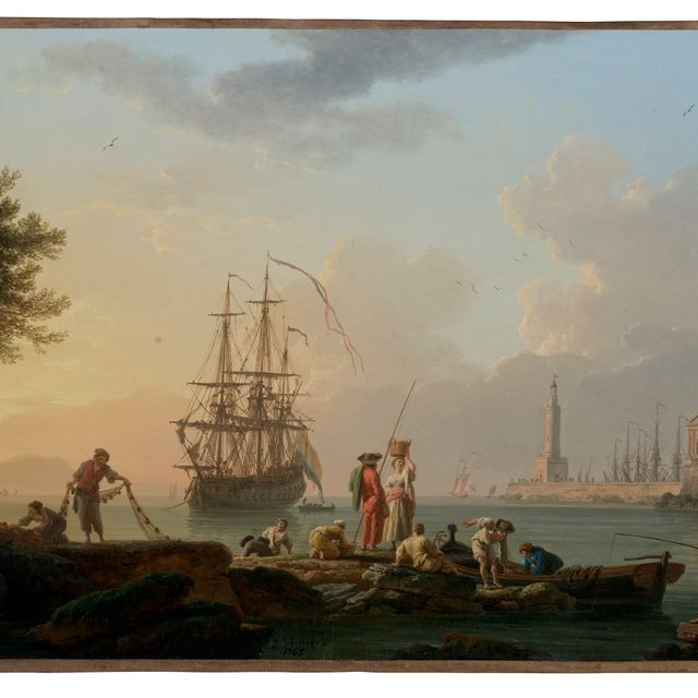 Claude Joseph Vernet — Солярий, служащий проводником голландской войны