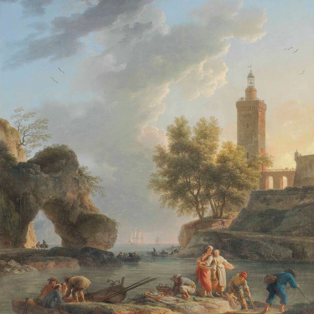Claude Joseph Vernet — Ле роше персе