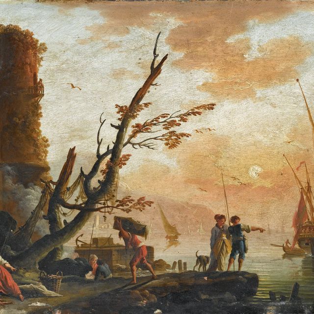 Claude Joseph Vernet — Фигура Марины кон