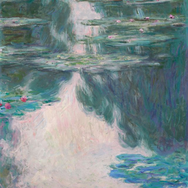 Claude Monet — Нимфеи, временно исполняющие обязанности гриса