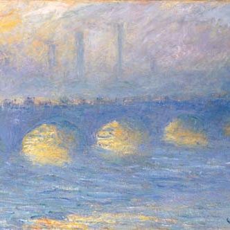 Claude Monet — Мост Ватерлоо, переменная температура