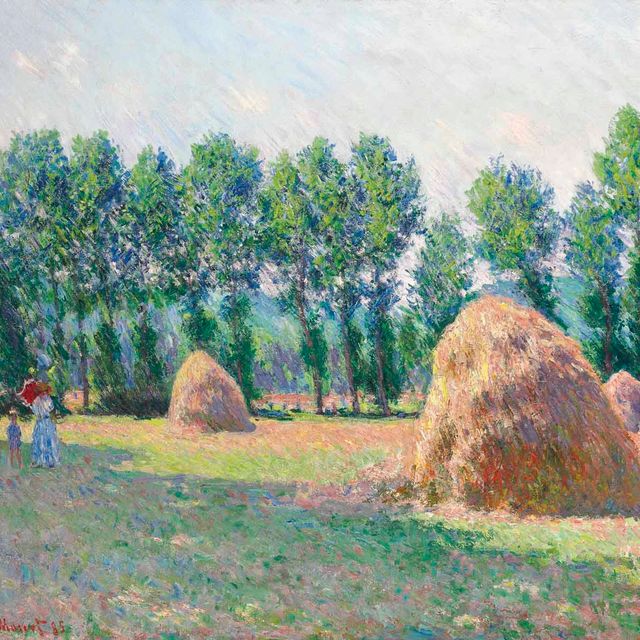Claude Monet — Лес меулов в Живерни