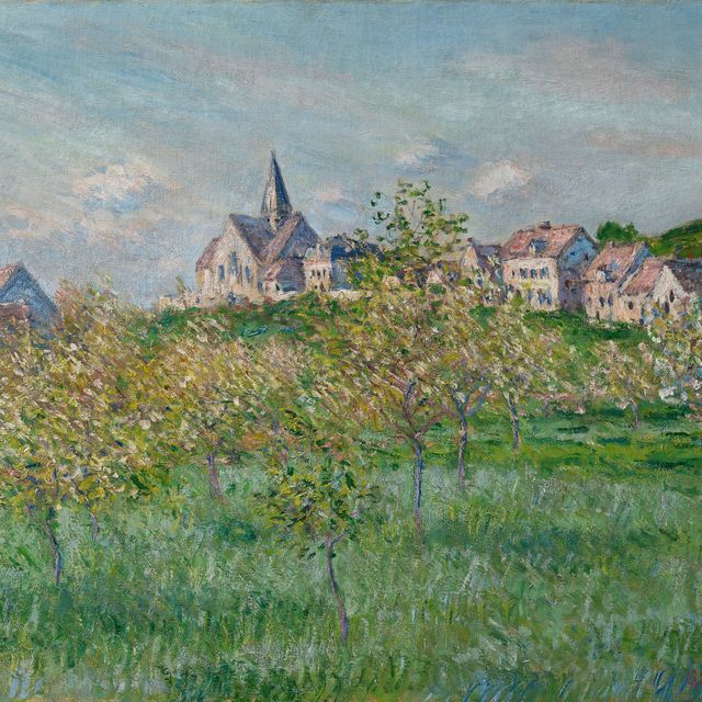 Claude Monet — Печать в Живерни, эффект апре-миди