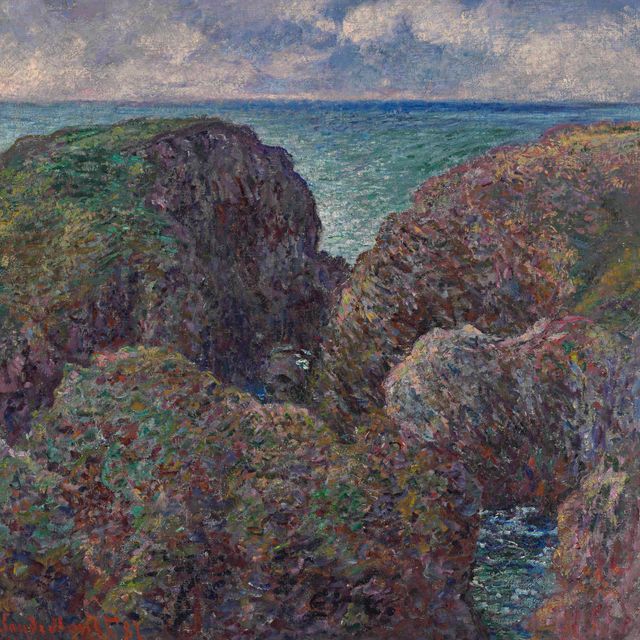 Claude Monet — Квартал Рошер-а-Порт-Гульфар