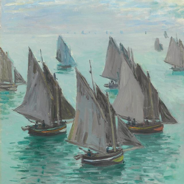 Claude Monet — Пещерное поле, спокойные времена