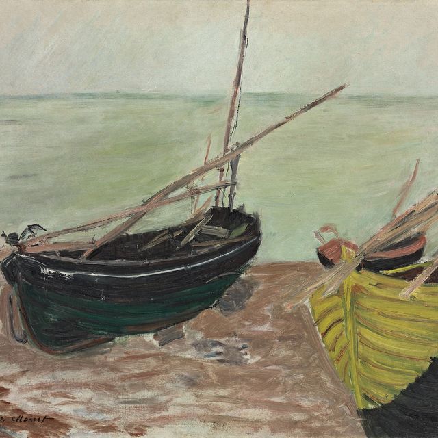 Claude Monet — Этюд о бато на государственном пляже