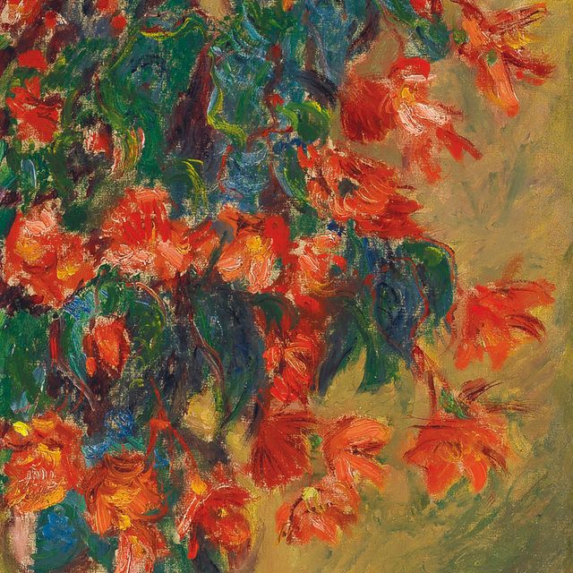 Claude Monet — Румяна из азалии в горшочке
