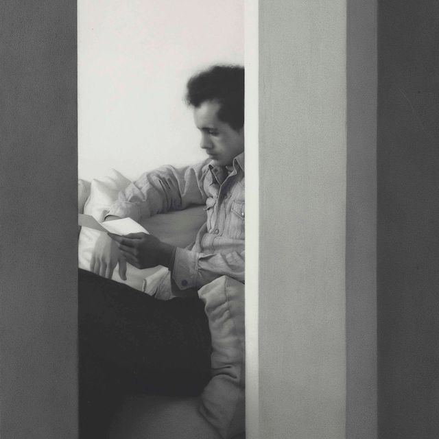 Claudio Bravo — Человек, читающий письмо