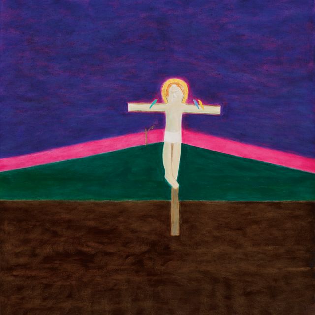 Craigie Aitchison — Распятие 8