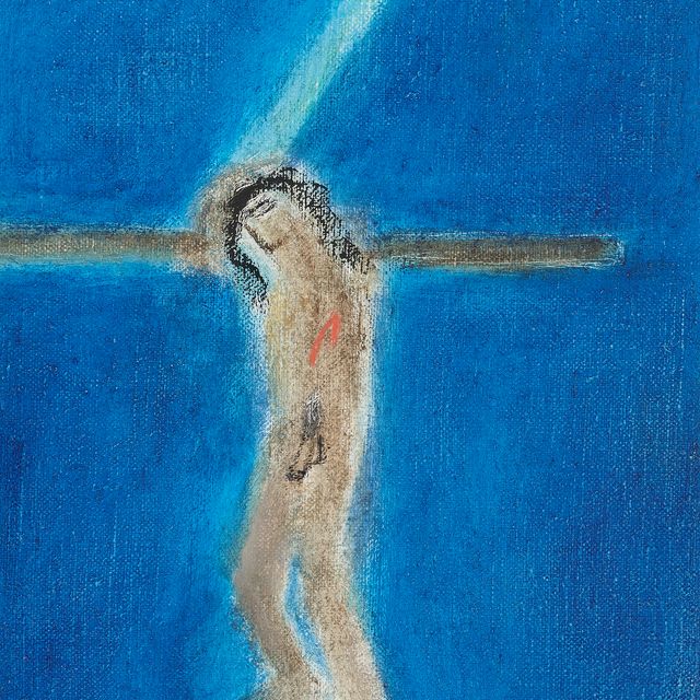 Craigie Aitchison — Распятие I