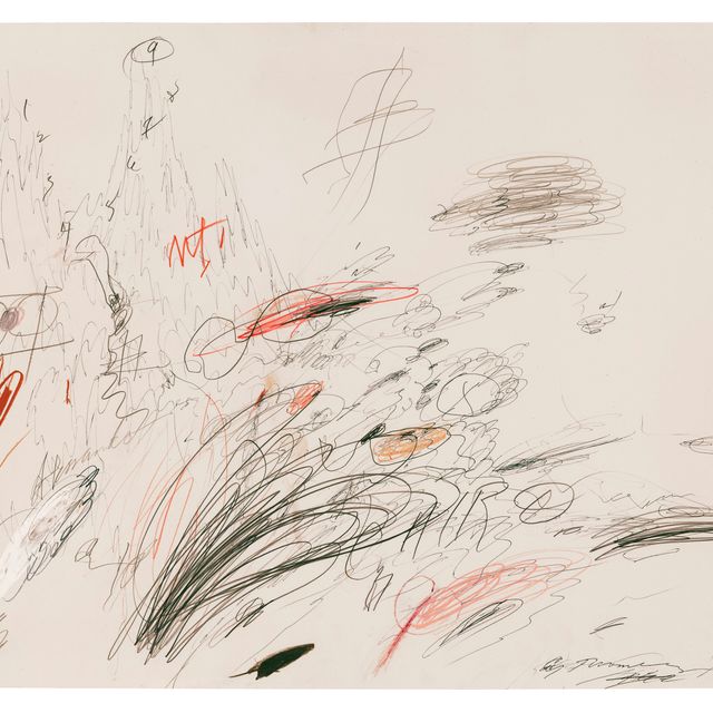 Cy Twombly — Без названия (Рим)