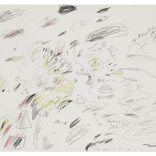 Cy Twombly — Без названия