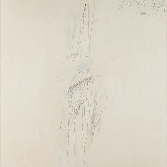 Cy Twombly — Портрет Джорджа Д'Алмейды