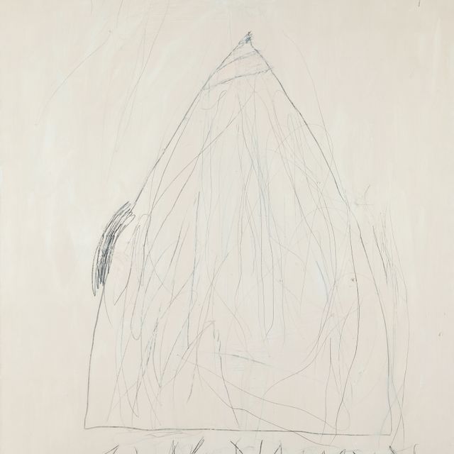 Cy Twombly — Портрет Анны Д'Алмейды