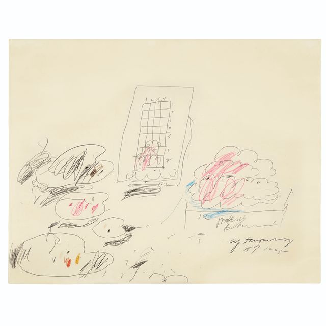 Cy Twombly — Без названия