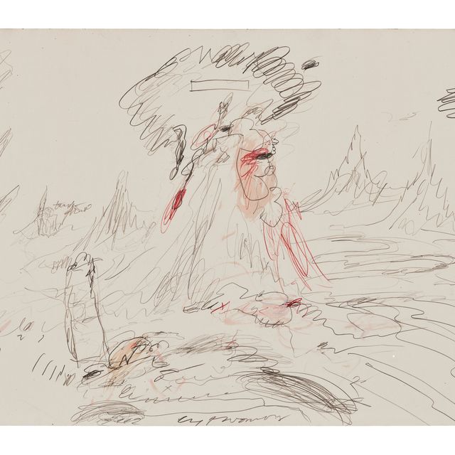 Cy Twombly — Без названия