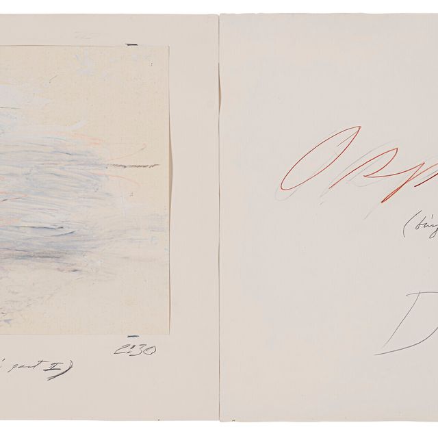 Cy Twombly — Аллюзия (Неаполитанский залив, часть I)