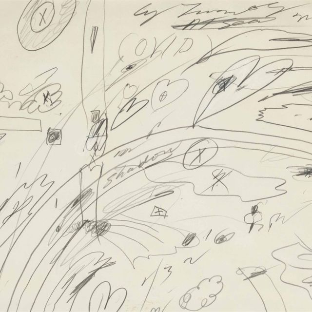 Cy Twombly — Овидий в море