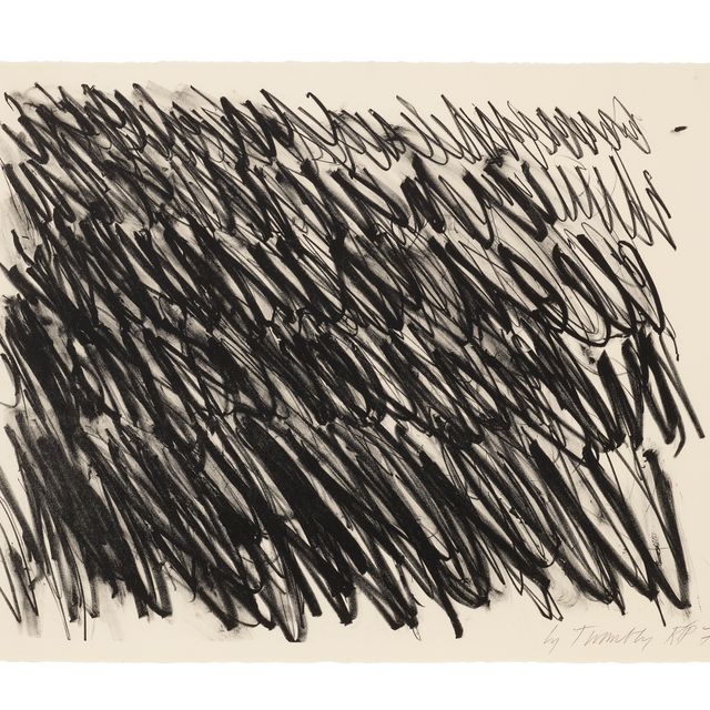 Cy Twombly — Без названия : один отпечаток