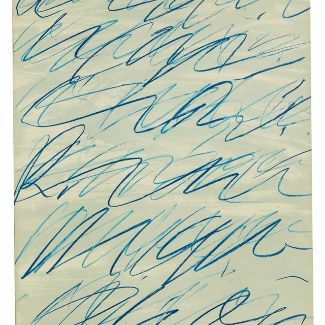 Cy Twombly — Римские заметки : один оттиск