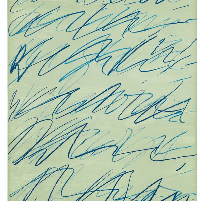 Cy Twombly — Римские заметки : один оттиск