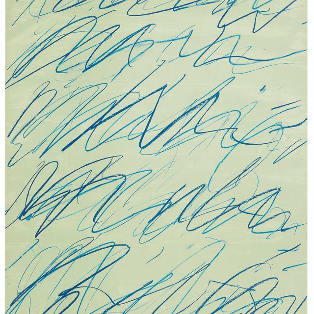 Cy Twombly — Римские заметки III, из римских заметок