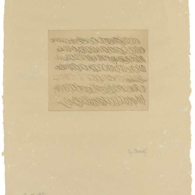 Cy Twombly — Примечание III (Бастиан 8)