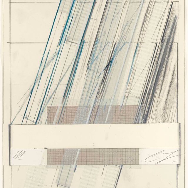 Cy Twombly — Без названия, из американского журнала Hommage à Picasso