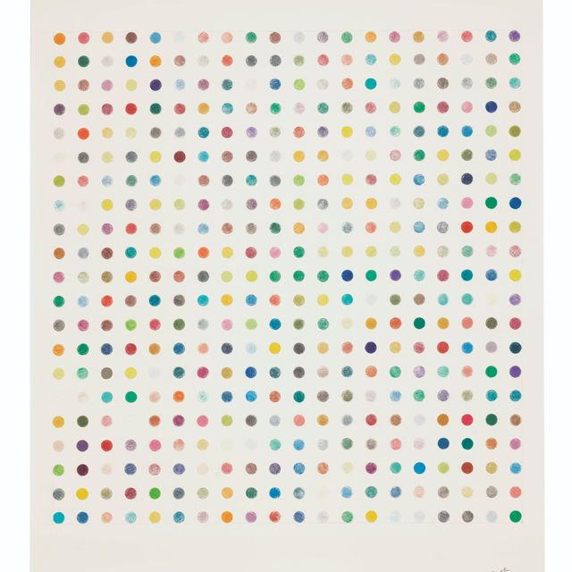Damien Hirst — Рисунок изоалантолактона (для Джоан), ранее "Без названия"