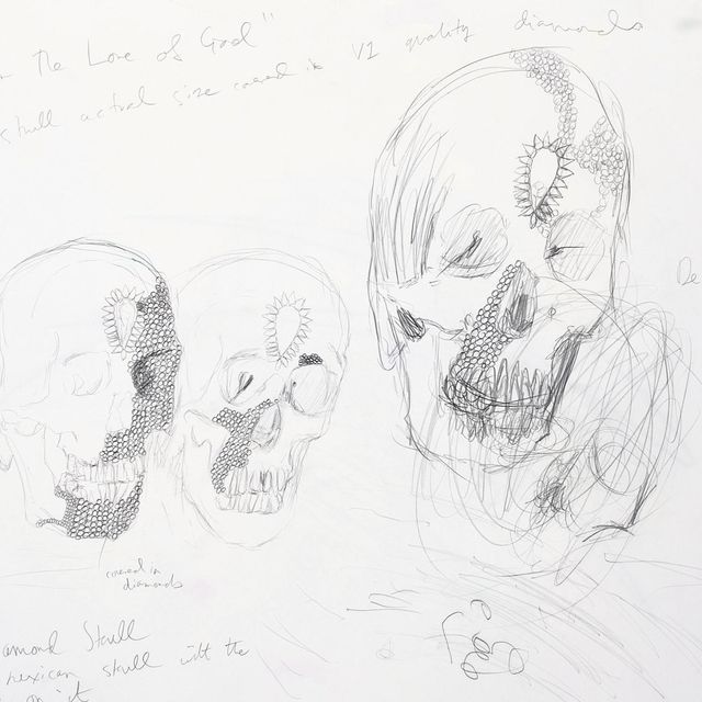 Damien Hirst — Ради любви к Богу (D.A.B.D.A)