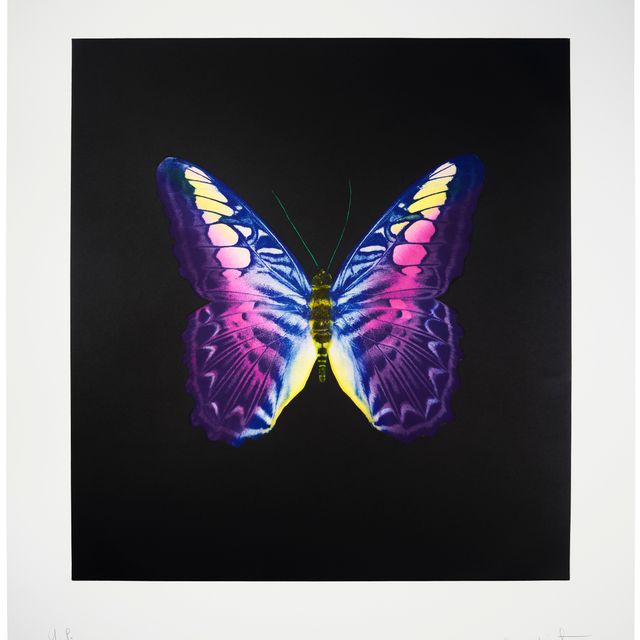 Damien Hirst — Души, поднимающиеся по Лестнице Иакова, совершают свой полет : один отпечаток