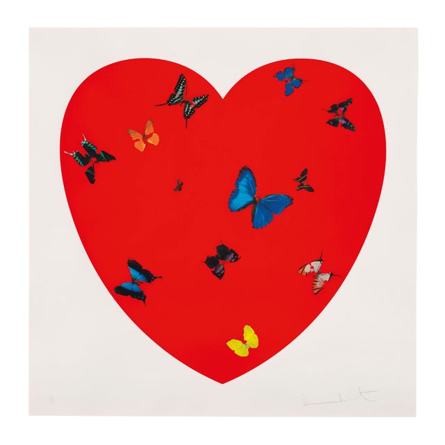Damien Hirst — Все, что тебе нужно, - это Любовь, Любовь, Любовь.