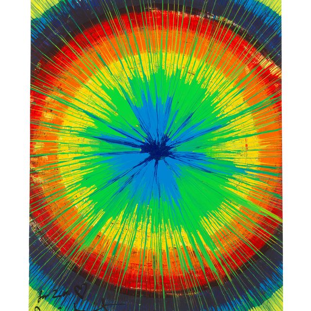 Damien Hirst — Бумажный рулон без названия