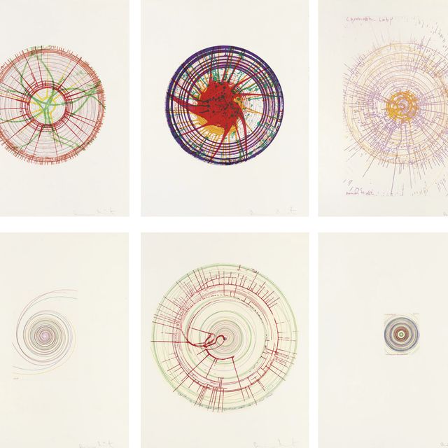 Damien Hirst — In a Spin, The Action of the World on Things, Том I , The Artist, Other Criterian и Paragon Press, Лондон, 2002 (Каталог Paragon, Vol. III, стр. 76-87)