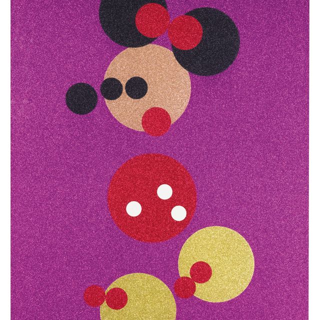 Damien Hirst — Микки (розовый блеск)