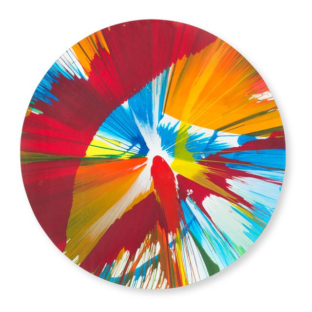 Damien Hirst — Без названия (Вращающаяся картина)