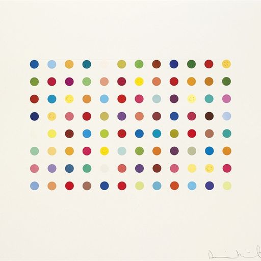 Damien Hirst — Бромфеноловый синий