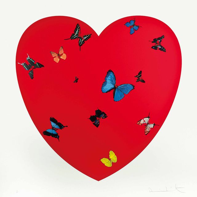 Damien Hirst — Все, что тебе нужно, - это Любовь, Любовь, Любовь
