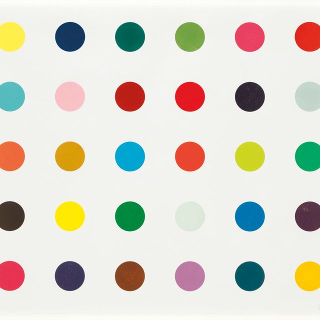 Damien Hirst — Метилфенилсульфоксид, из: 12 мест для гравюры на дереве