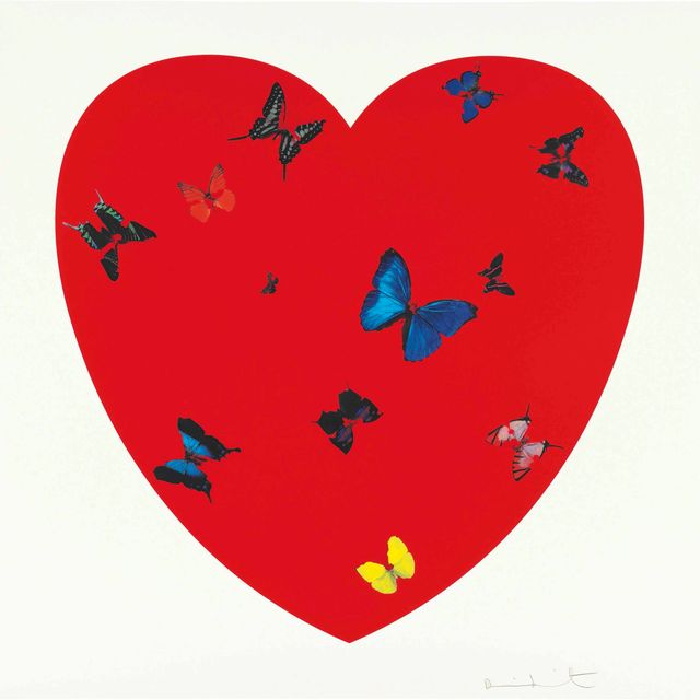 Damien Hirst — Все, что тебе нужно, - это Любовь, Любовь, Любовь.