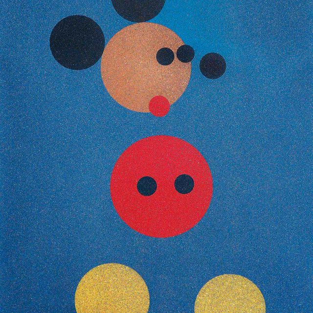 Damien Hirst — Микки (большой)