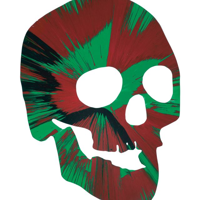 Damien Hirst — Вращающийся череп