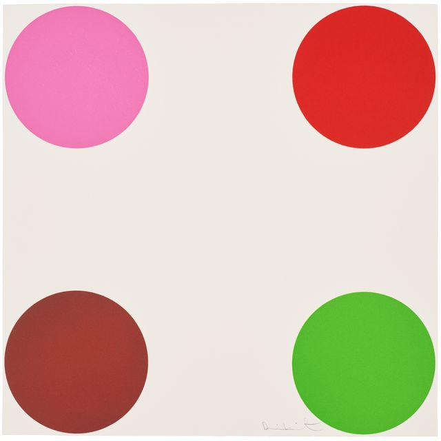 Damien Hirst — Кураре, из: 40 мест для гравюры на дереве