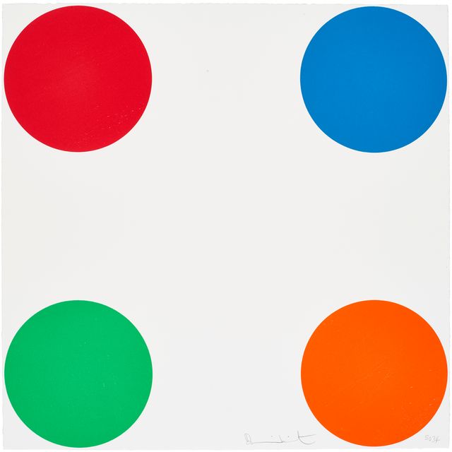 Damien Hirst — Фенбуфен, из 40 гравюр на дереве