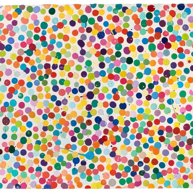 Damien Hirst — 5133. Пройдет это время, начиная с Валюты