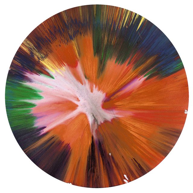 Damien Hirst — Вращающаяся живопись